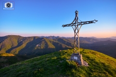 Tramonto sul monte Proventino